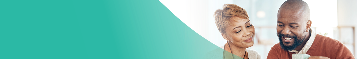 Husband and Wife drink coffee