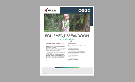Equipment Breakdown Coverage Flyer 1
