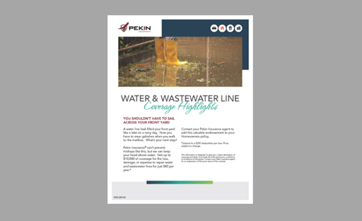Waste and Wastewater Coverage Flyer