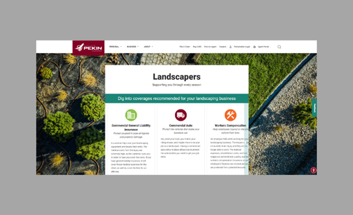 Landscaper Landing Page