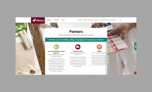 Painting Landing Page