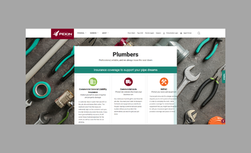 Plumbing Landing Page