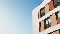 Corner of Apartment Building