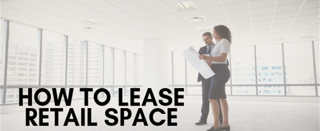 How to Lease Retail Space graphic