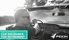 Car Insurance for Retirement Graphic