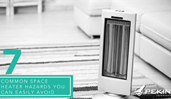 Space Heater Hazards graphic