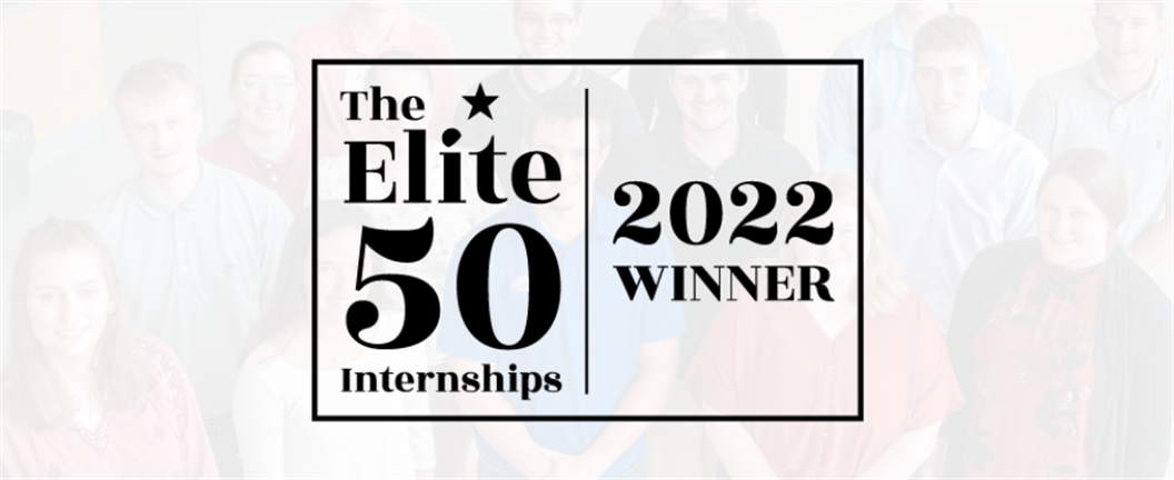 Elite 50 Internship 2022 Winner graphic