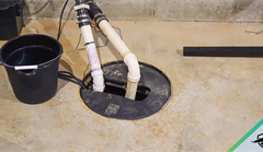 Sump Pump in basement